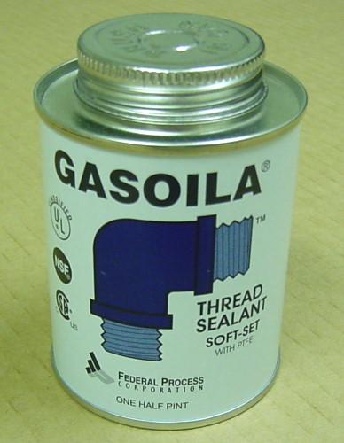 SS08 Gasoila Soft Set / Teflon 1/2 Pint /w Brush