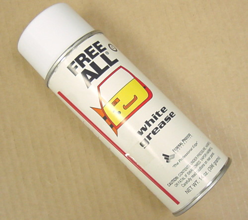 WG16 Gasoila Free All White Grease 16 oz Aerosol